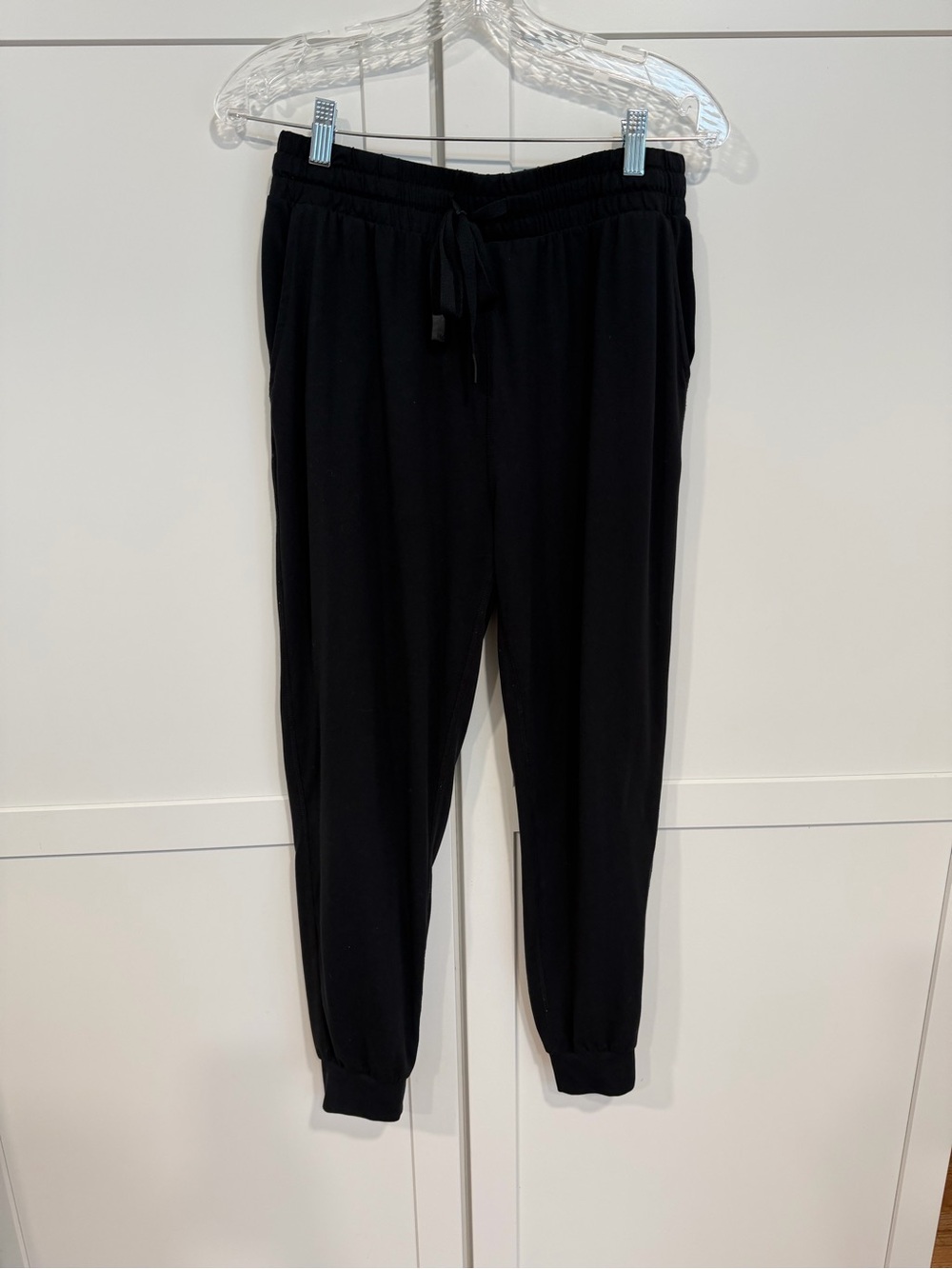 Women’s Black Jogger Pants - Classic Comfort - Picture 1 of 5